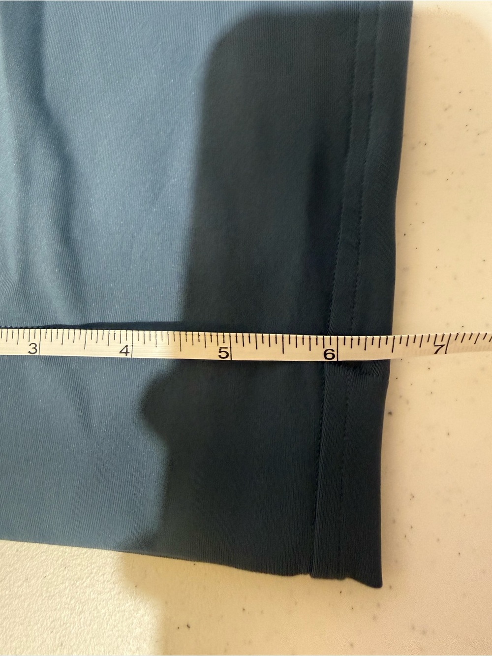 Lululemon Pull On Straight Leg Pants Blue Drawstring Stretch Women's Small - Picture 11 of 11